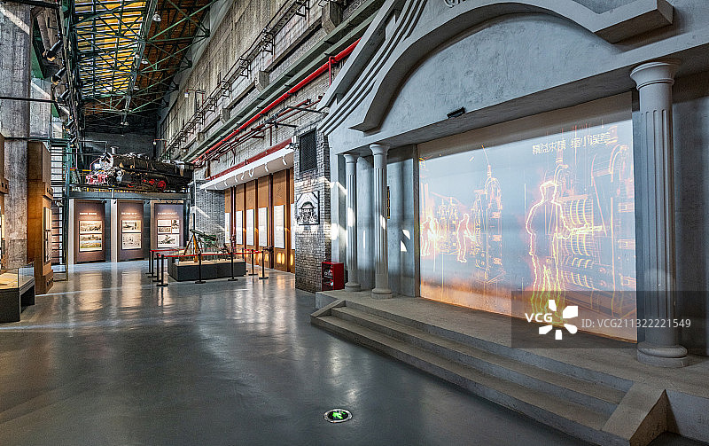 重庆工业文化博览园（重庆钢铁厂旧址）工业发展史图片素材