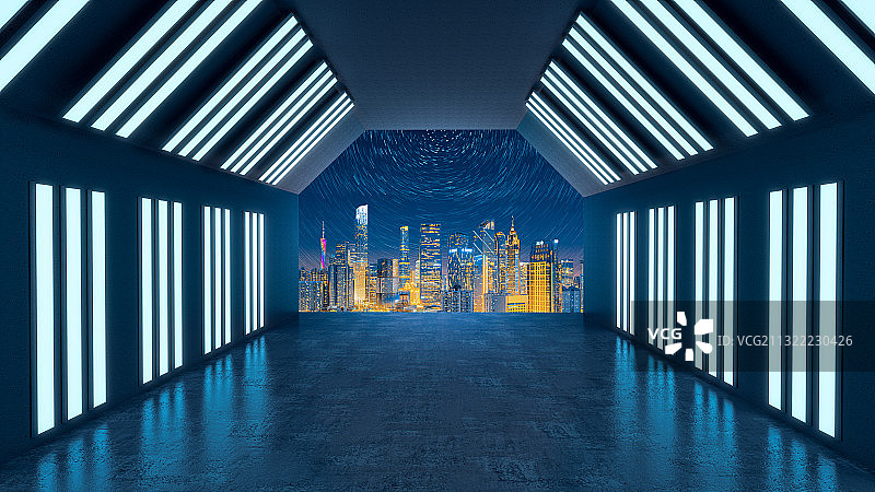 广州科技城市建筑空间图片素材