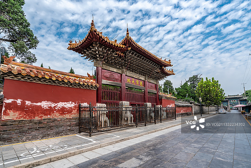 曲阜孔庙古建筑图片素材