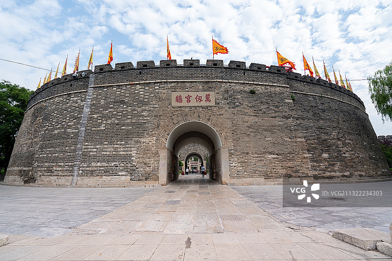 曲阜孔庙古建筑图片素材