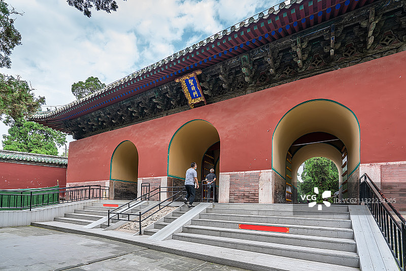 曲阜孔庙古建筑图片素材