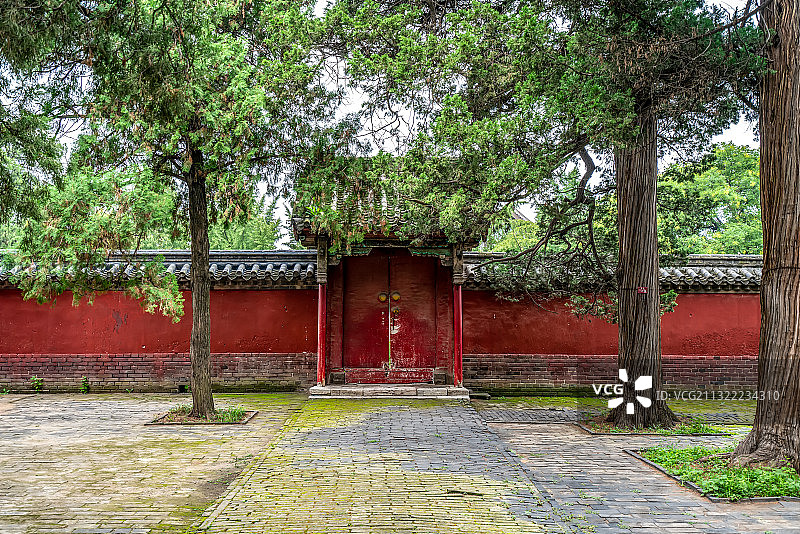 曲阜孔庙古建筑图片素材