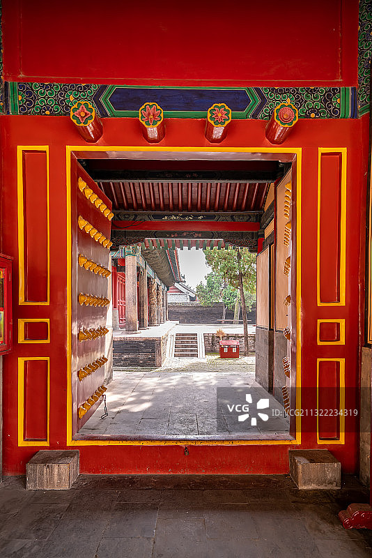 曲阜孔庙古建筑图片素材