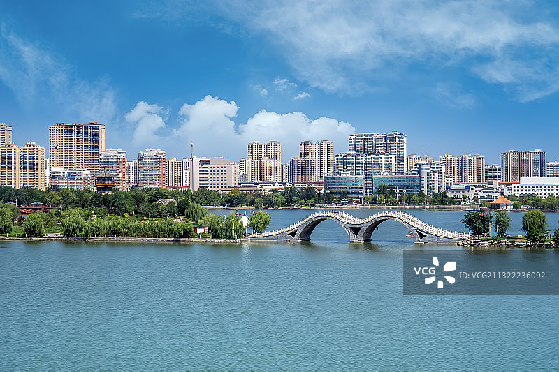 聊城东昌古城图片素材