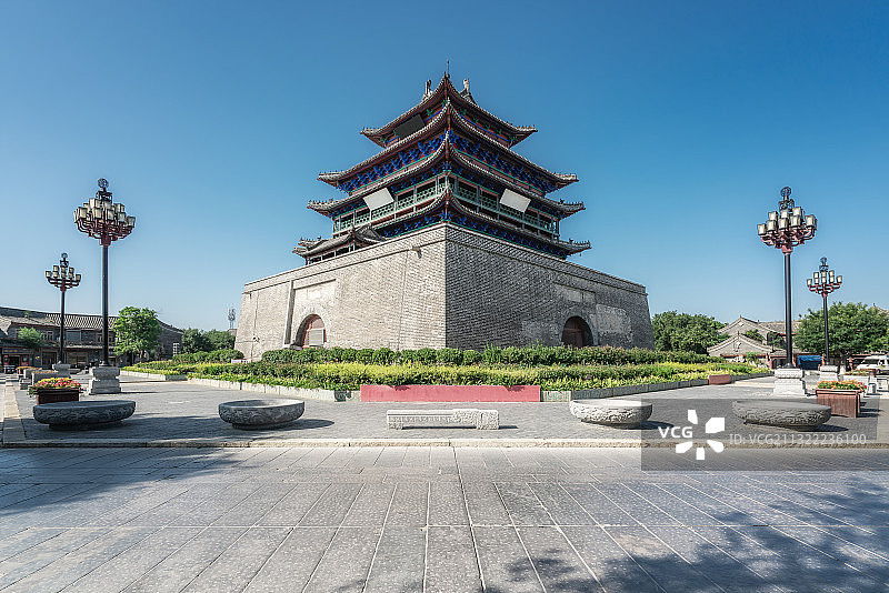 聊城东昌古城图片素材