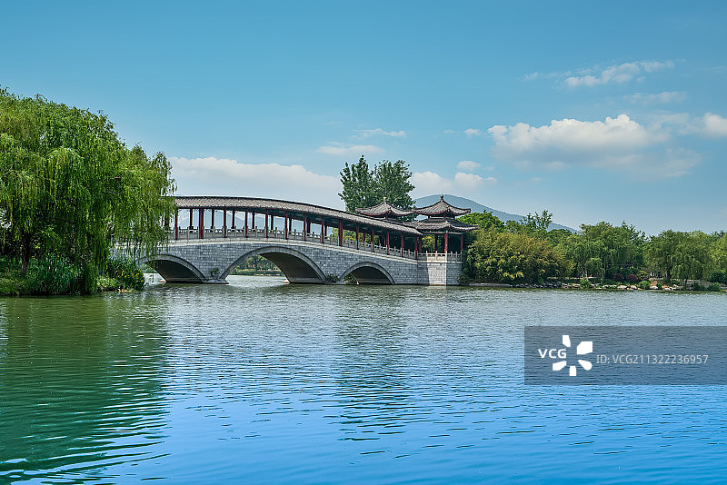 江苏徐州云龙湖风景区图片素材