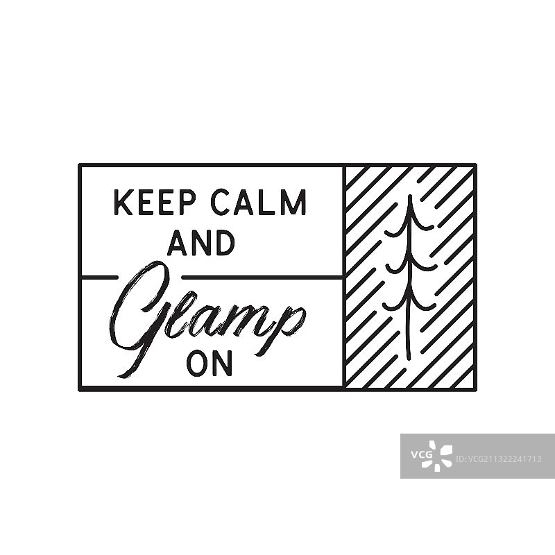 豪华露营logo探险营地标志图片素材