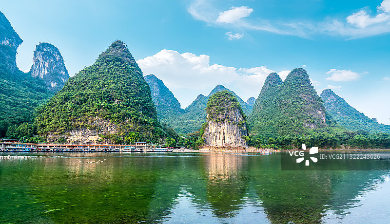 桂林漓江山水自然景观图片素材