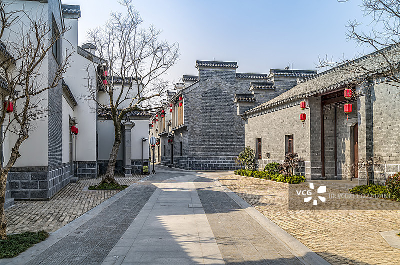 南京老门东古民居街道街景图片素材