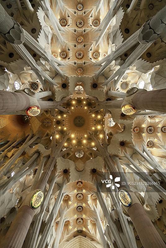 圣家堂穹顶图片素材