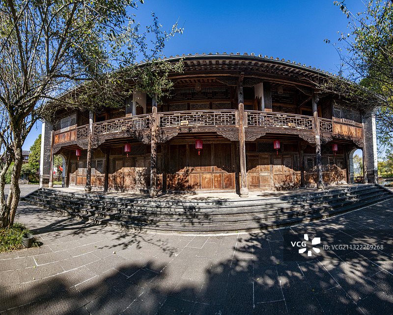 云南省腾冲市和顺古镇总兵府图片素材