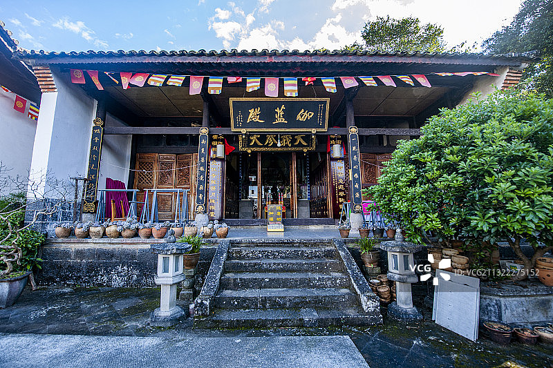 云南省腾冲市和顺古镇中天寺图片素材