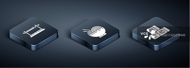 2.5D日本武士刀寿司套装图片素材