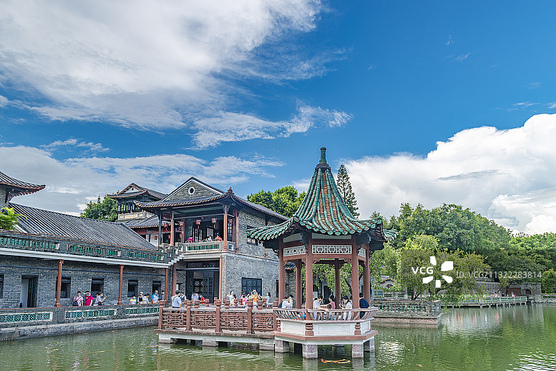 东莞可园-岭南四大园林之一图片素材