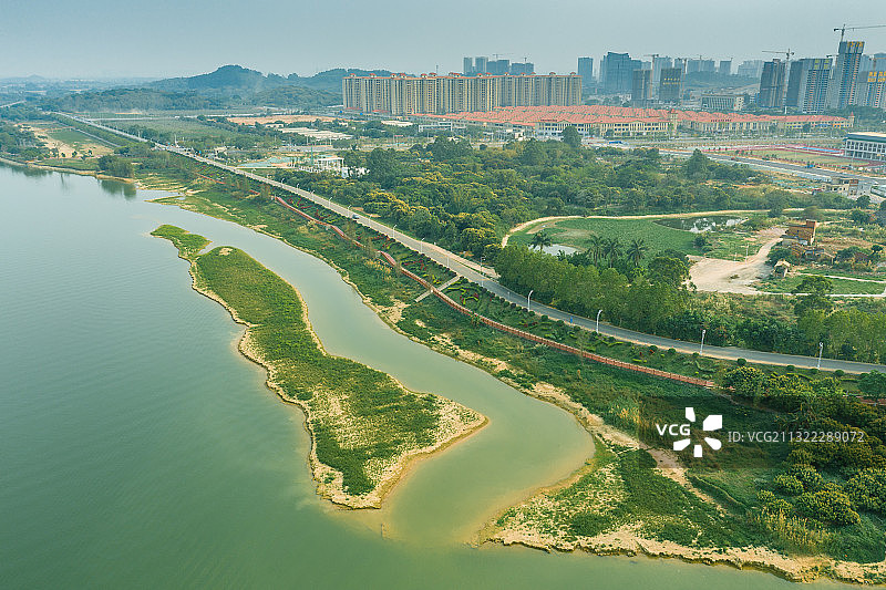 广州增城增江面廊图片素材