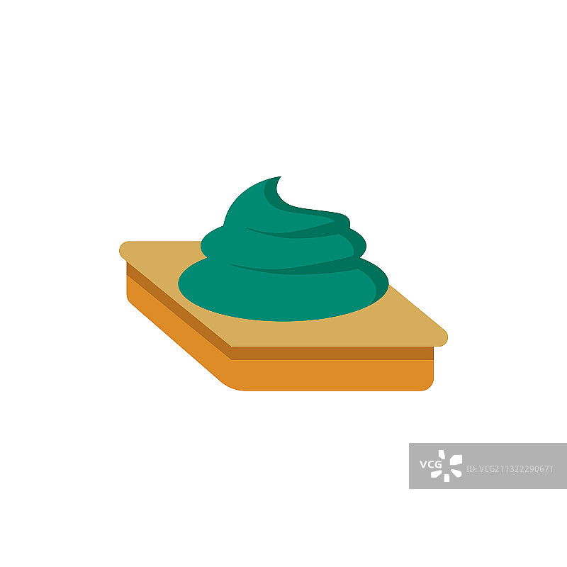 芥末图标（海鲜中的简约元素）图片素材