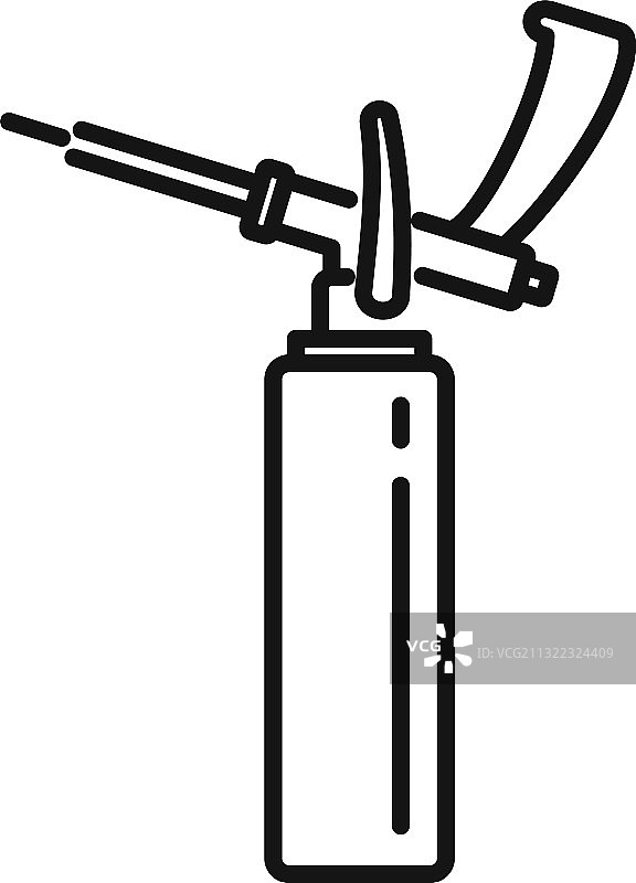 聚氨酯泡沫图标轮廓样式图片素材