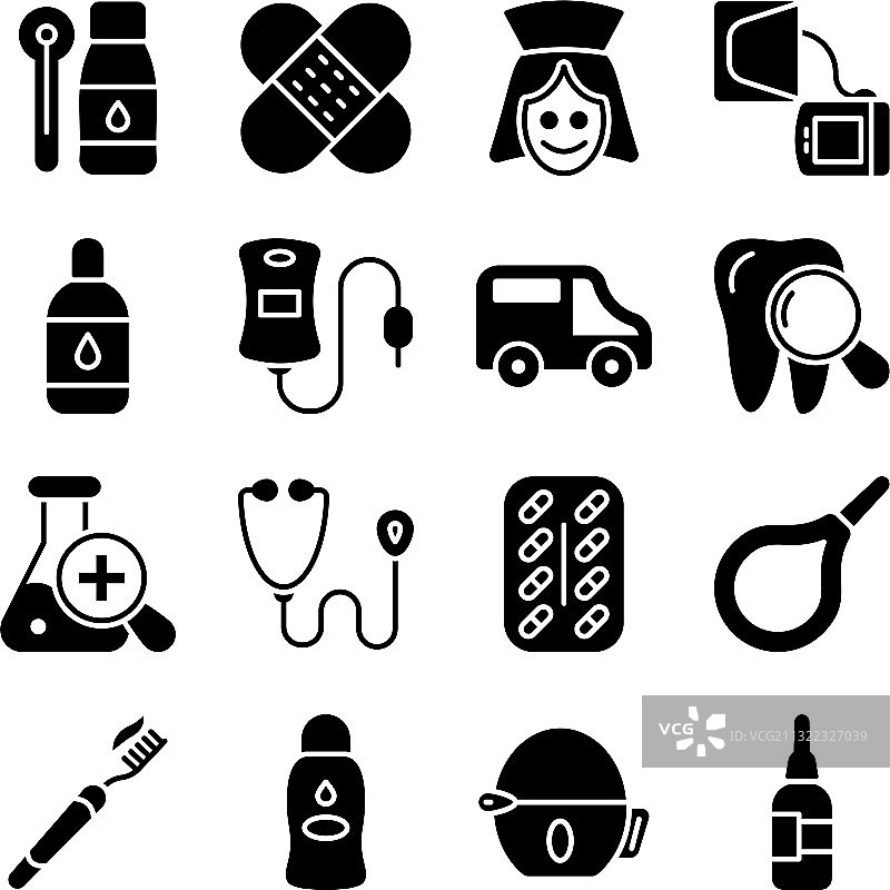 医疗用品图标图片素材