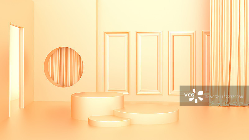 C4D电商场景图片素材