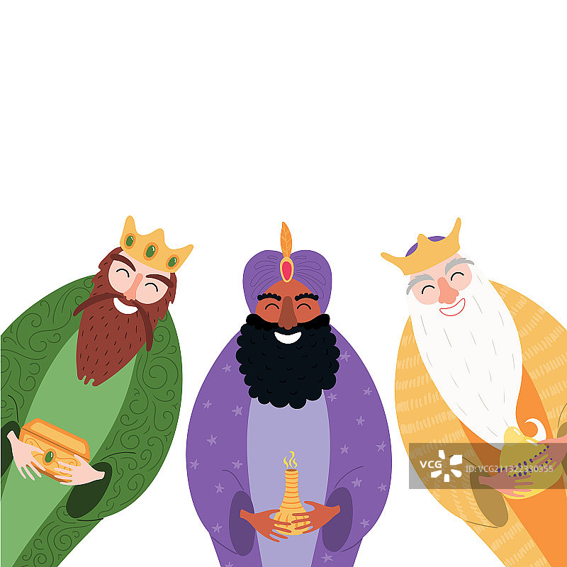 三位国王图片素材