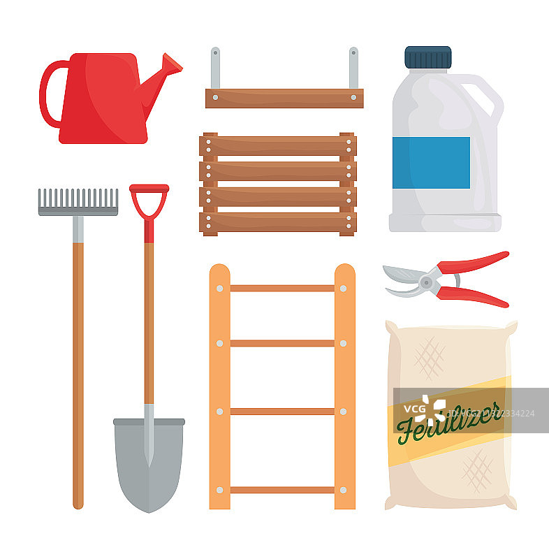 园艺图标设计图片素材