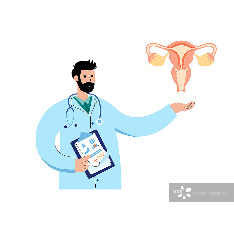 妇科诊所概念设计图片素材