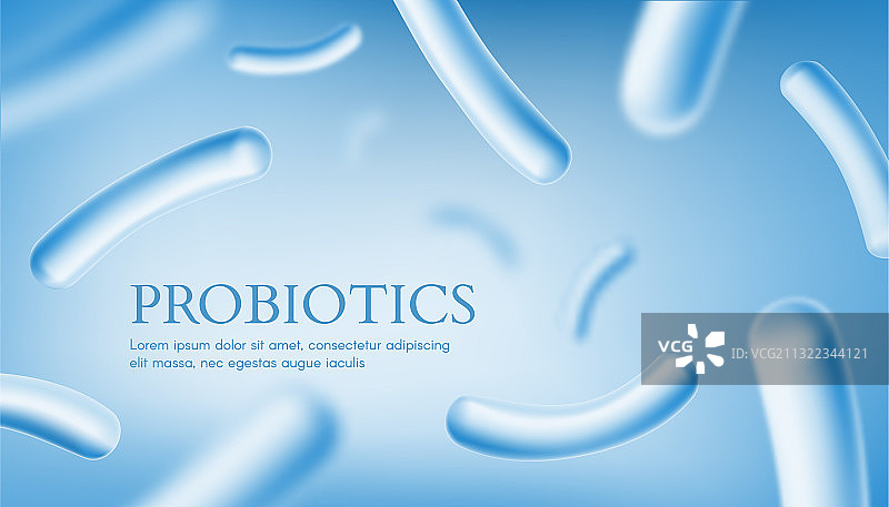益生菌培养肠道菌群banner图片素材