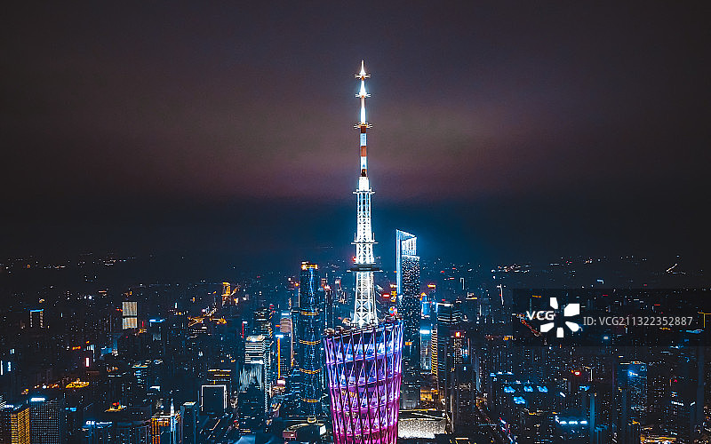 广州版天空之树图片素材