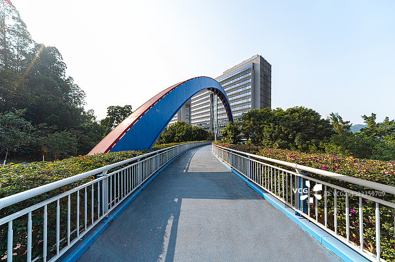 广州黄埔科学城广场，空旷的，汽车广告背景图，特色建筑，全景图片素材