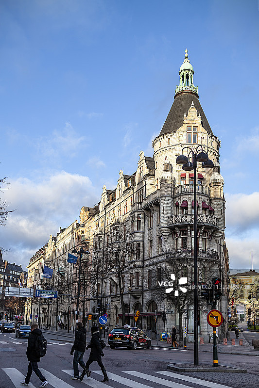 斯德哥尔摩城市一角图片素材