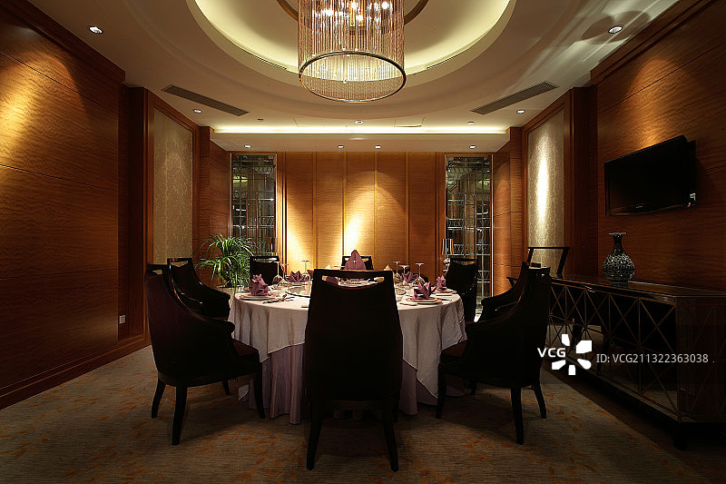 豪华酒店包厢图片素材