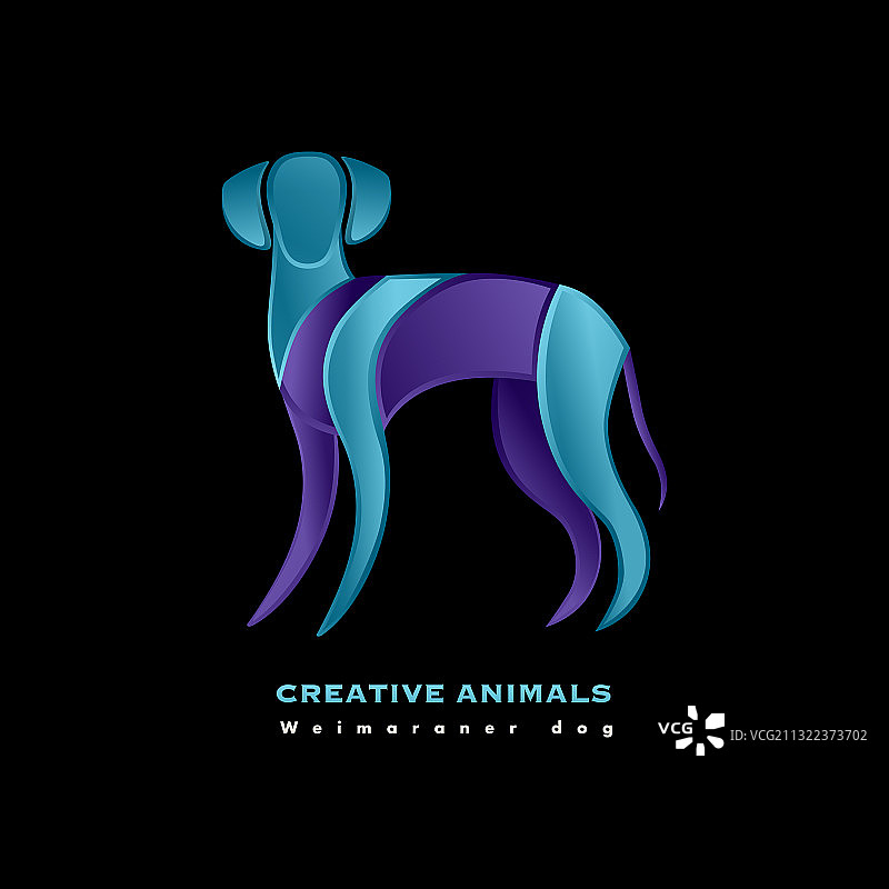 宠物爱好者社区小狗模板标志图片素材