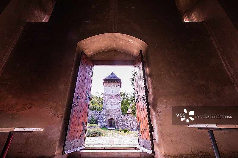 东欧塞尔维亚斯图代尼察修道院图片素材