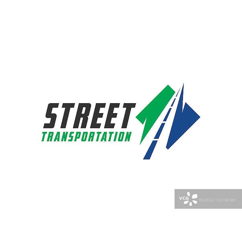 现代道路运输logo图片素材
