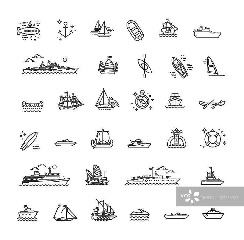 现代简约船舶设计图片素材