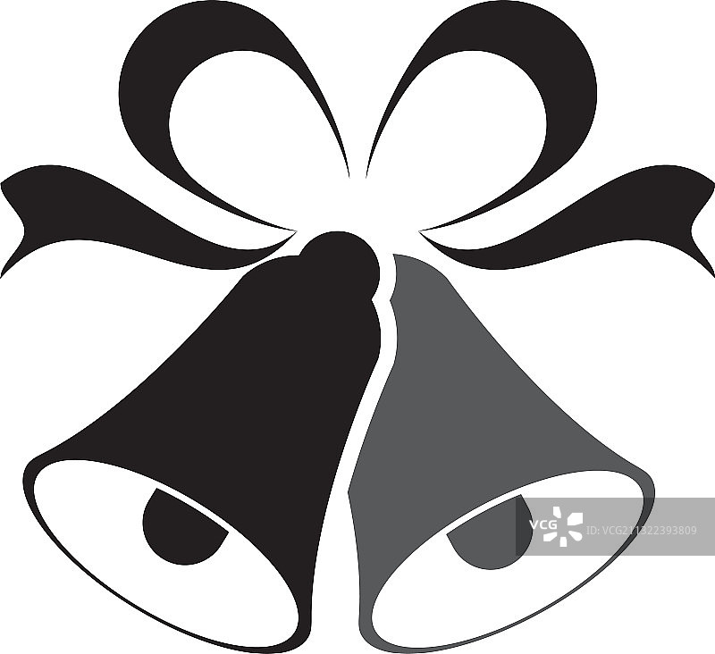 圣诞铃铛图标图片素材