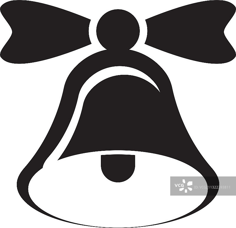 圣诞铃铛图标图片素材