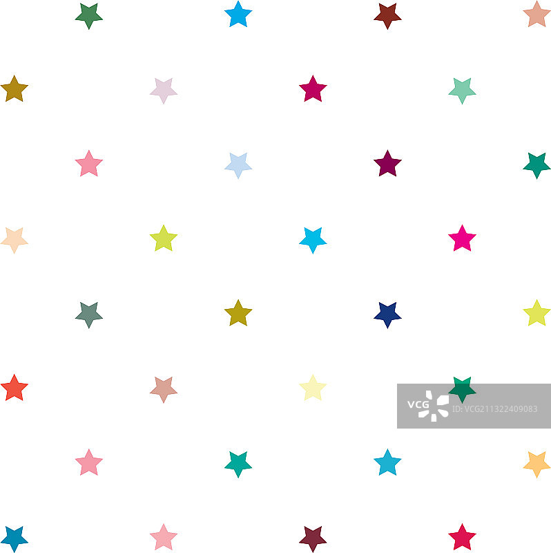 可重复的星星背景星星图案无缝图片素材