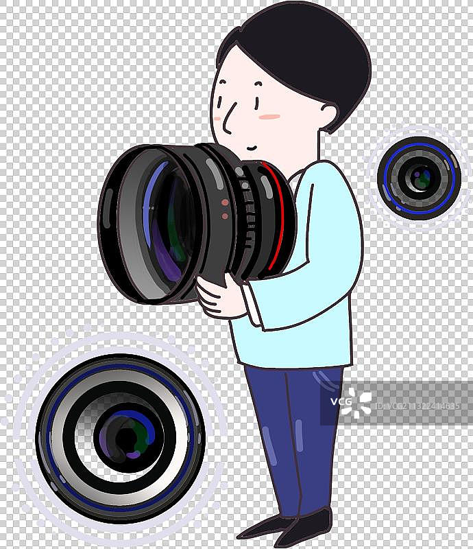 摄影师元素图片素材