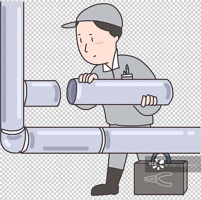 管廊运维员元素图片素材