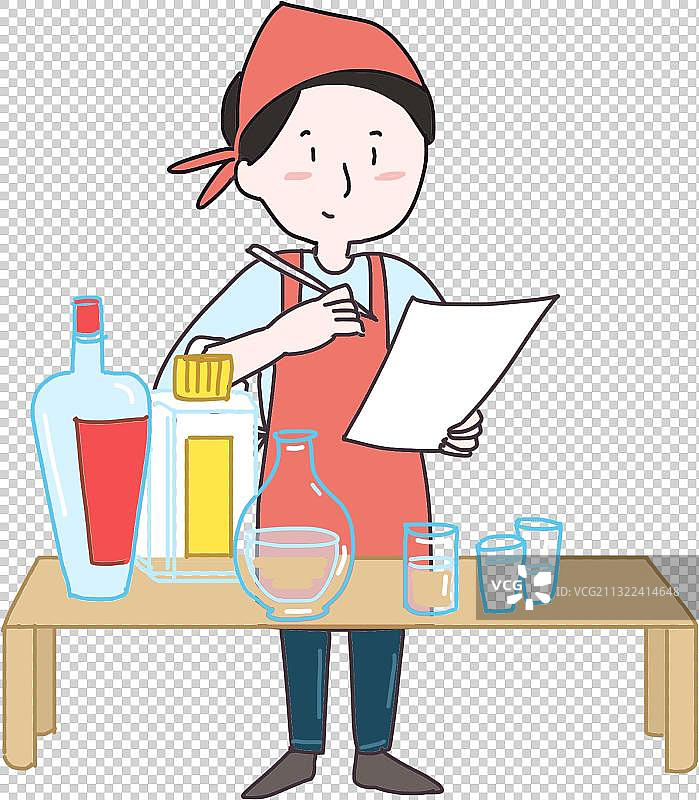 餐饮员工元素图片素材