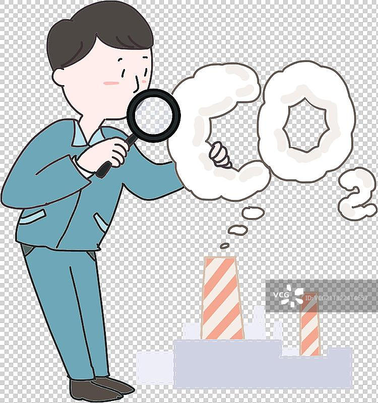 碳排放管理员元素图片素材
