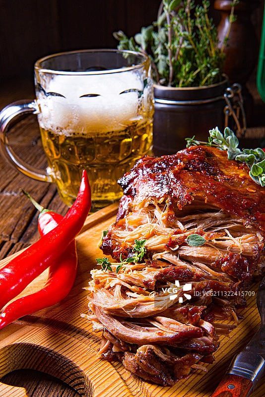 餐桌美食特写图片素材