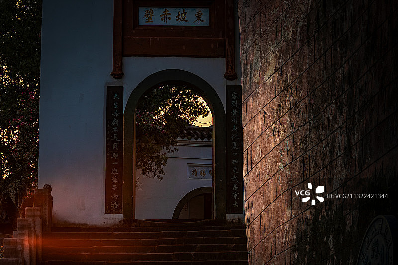 黄冈赤壁公园图片素材