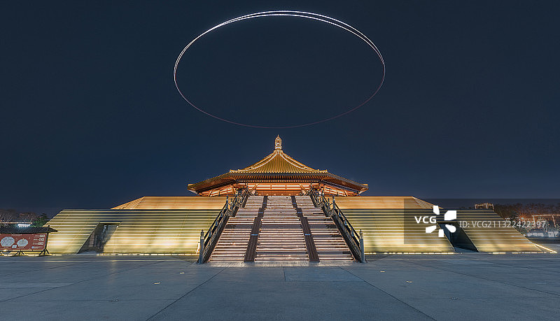 河南省隋唐洛阳城国家遗址公园天堂明堂景区图片素材