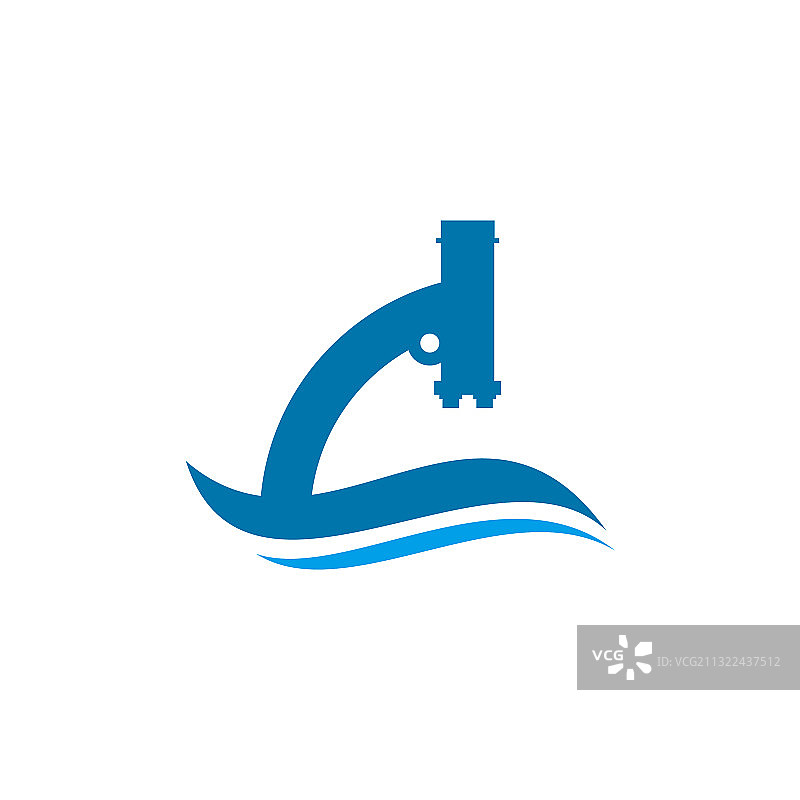 显微镜Logo标志设计模板图片素材