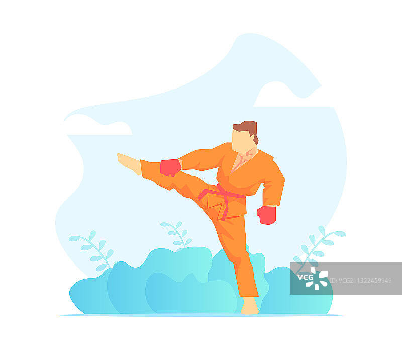 亚洲武术格斗图片素材