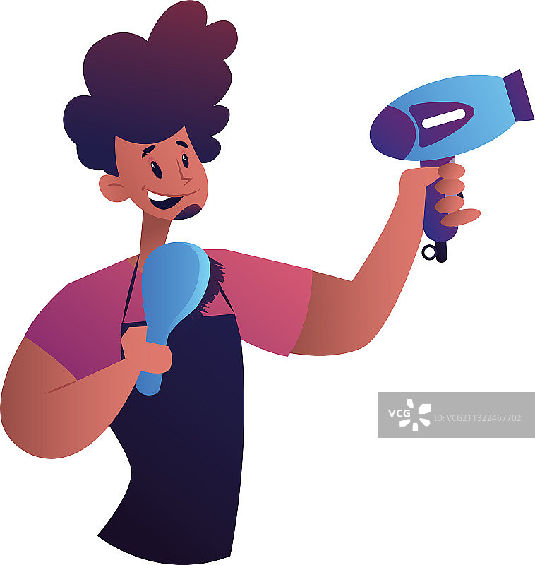 美发沙龙男士图片素材