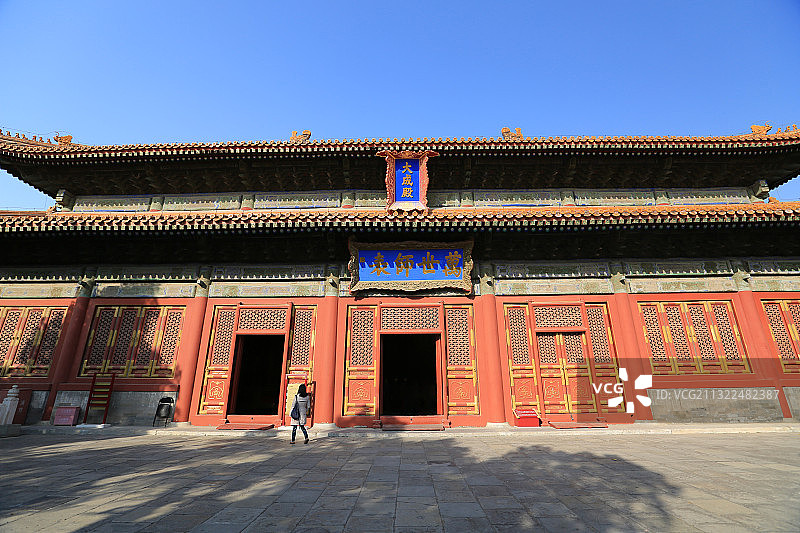 北京孔庙大成殿图片素材