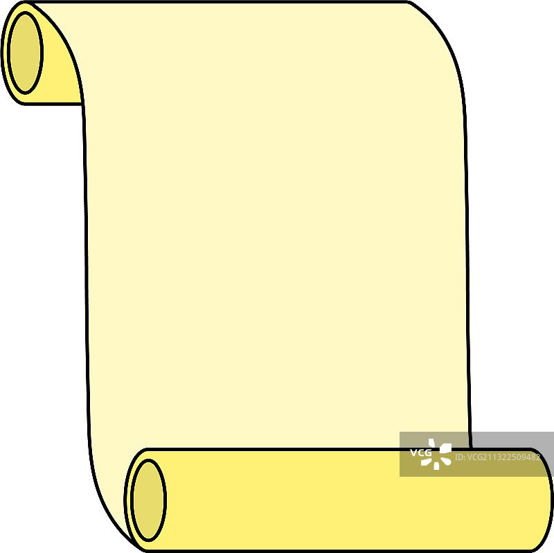 帆布卷轴图标图片素材